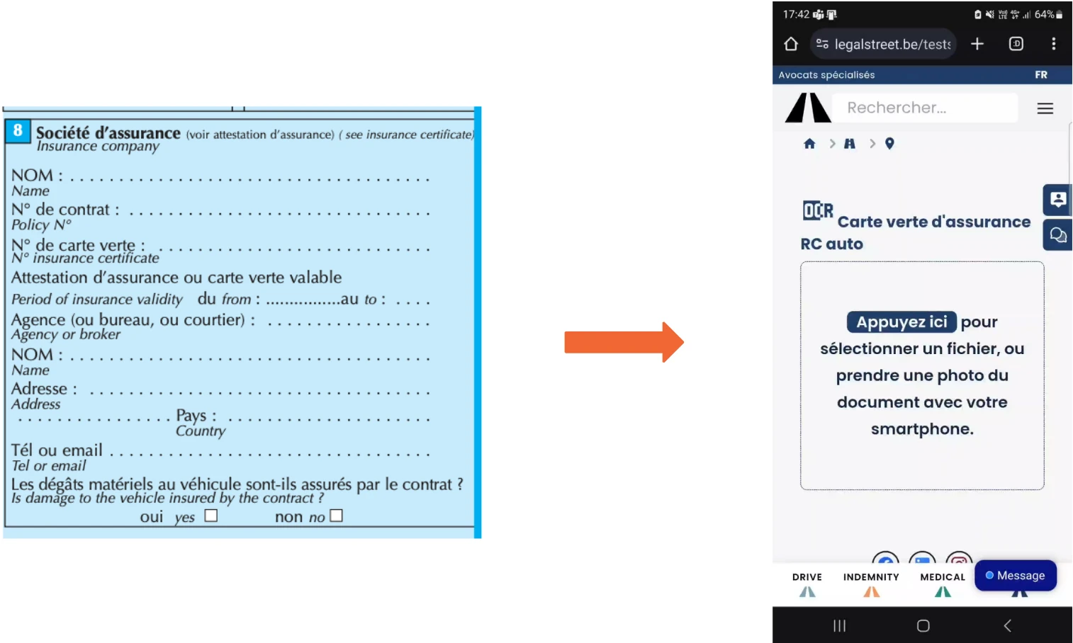 Legalstreet - OCR assurance